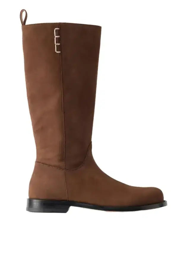 JW Anderson Loafer Nubuck Knee Boots