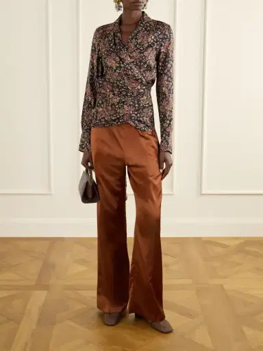 Dries Van Noten Puvis Wide-leg Satin Pants | Thumbnail 2