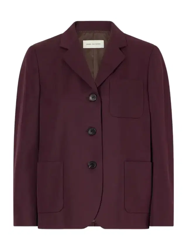 Dries Van Noten Cotton-twill Blazer