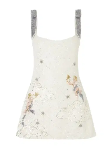 Clio Peppiatt Cupid Embellished Tulle Mini Dress | Thumbnail 1