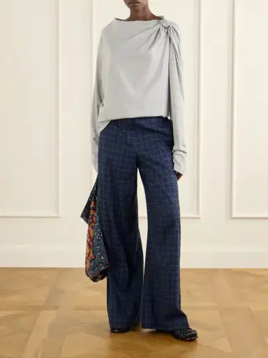 Dries Van Noten Gathered Cotton-jersey T-shirt | Thumbnail 2