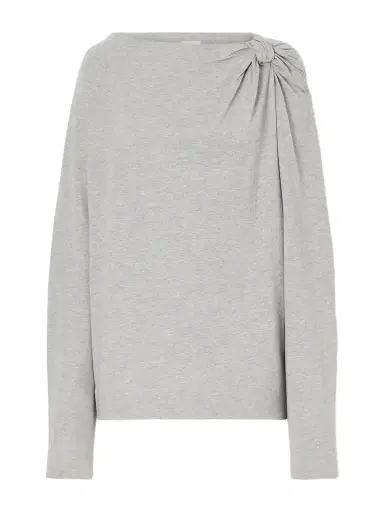 Dries Van Noten Gathered Cotton-jersey T-shirt | Thumbnail 1