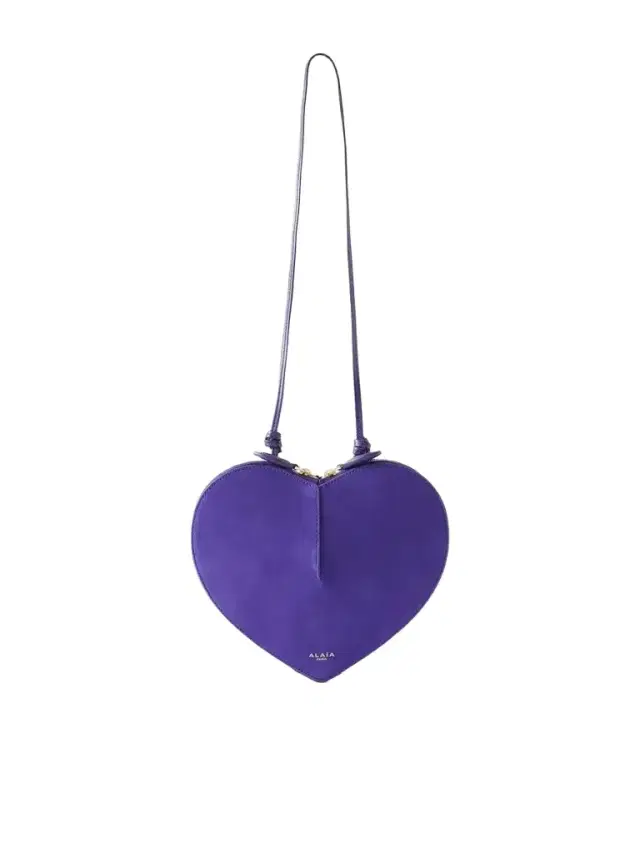 Alaïa Le Coeur Suede And Leather Shoulder Bag