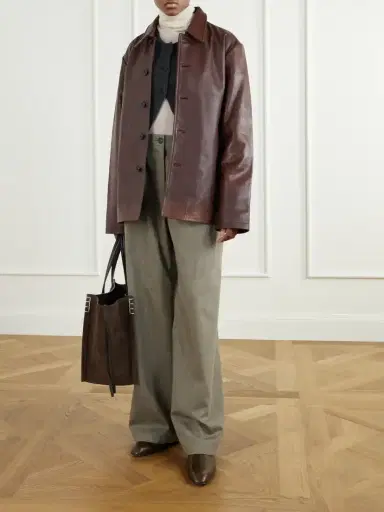 Studio Nicholson Landau Leather Jacket | Thumbnail 2