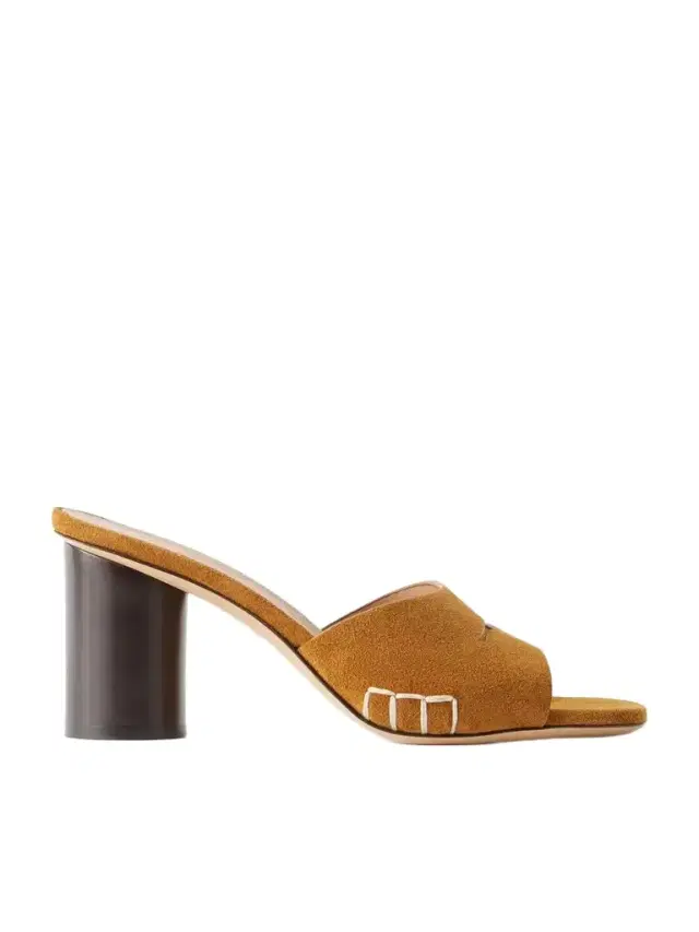 JW Anderson Loafer Suede Mules