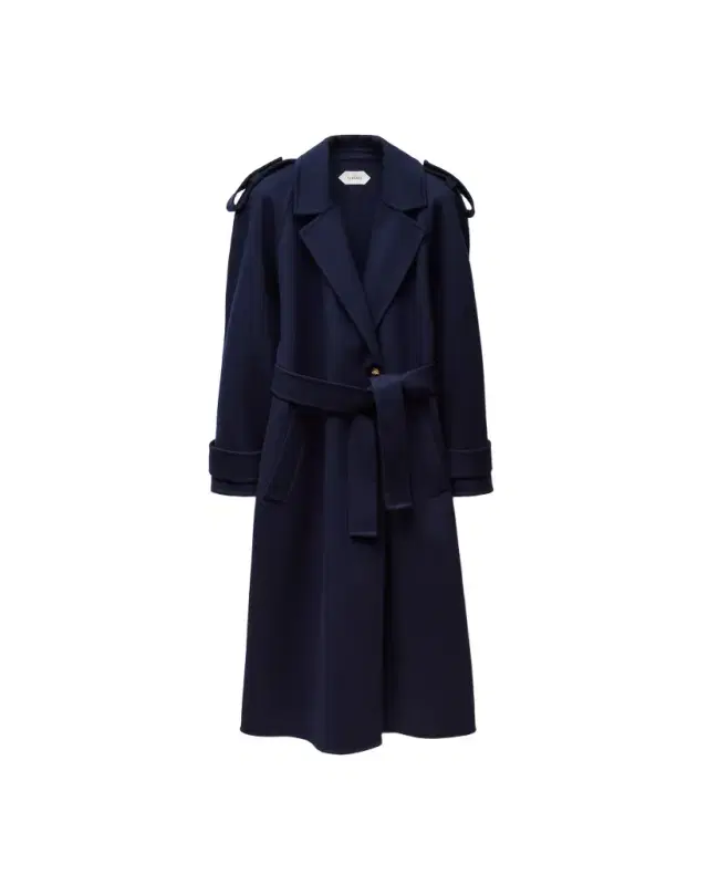 Versace Double-Wool & Cashmere Coat
