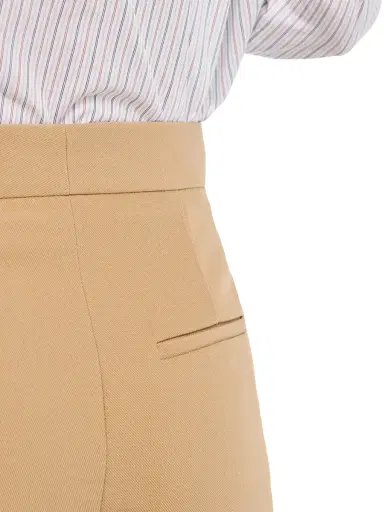 Maria McManus Mid Rise Flare Cotton Trousers | Thumbnail 5 Maria McManus Mid Rise Flare Cotton Trousers | Thumbnail 5