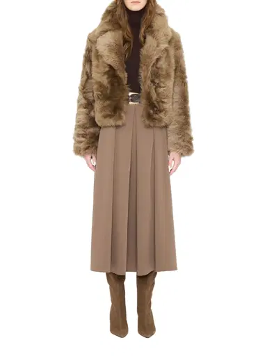 HiSO Nikki Shearling Teddy Jacket | Thumbnail 2