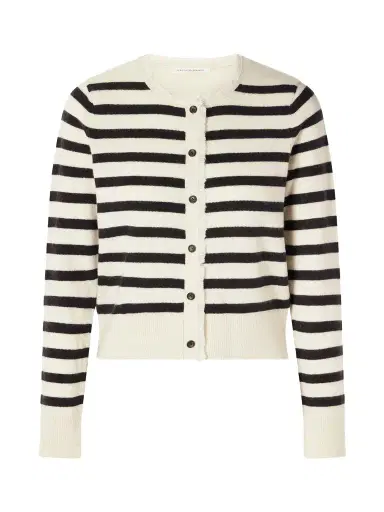 Maria McManus Petite Fringe Cashmere-Cotton Cardigan | Thumbnail 1