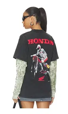 CPTN Apparel Jumper 2Fer Long Sleeve Tee | Thumbnail 2