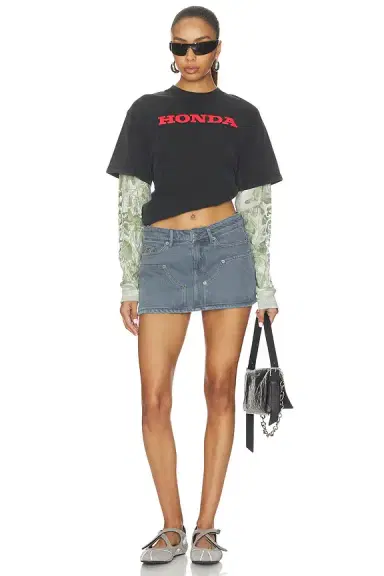 CPTN Apparel Jumper 2Fer Long Sleeve Tee | Thumbnail 3