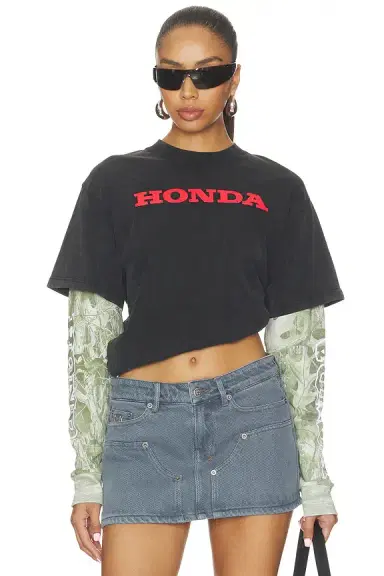 CPTN Apparel Jumper 2Fer Long Sleeve Tee | Thumbnail 5