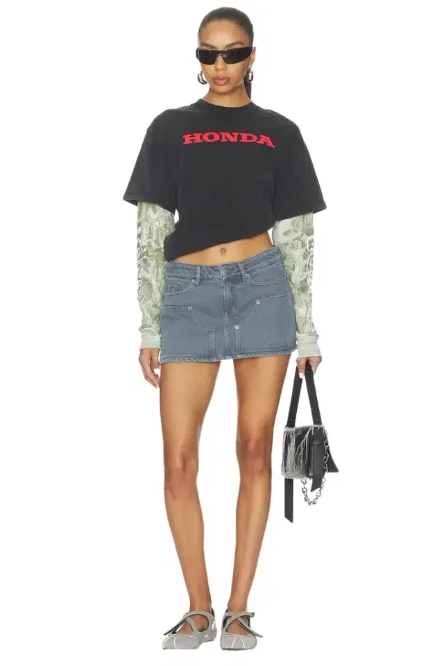 CPTN Apparel Jumper 2Fer Long Sleeve Tee