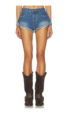 One Teaspoon Bandits Low Waist Shorts