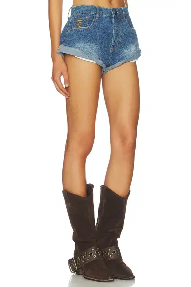 One Teaspoon Bandits Low Waist Shorts | Thumbnail 2