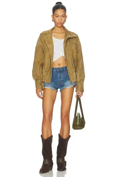 One Teaspoon Bandits Low Waist Shorts | Thumbnail 5
