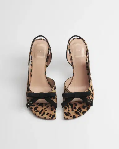Dior Dior Bow Heeled Slingback Sandal | Thumbnail 3 Dior Dior Bow Heeled Slingback Sandal | Thumbnail 3