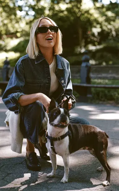 DL1961 x Olympia of Greece Exclusive Addison Denim Overshirt | Thumbnail 3