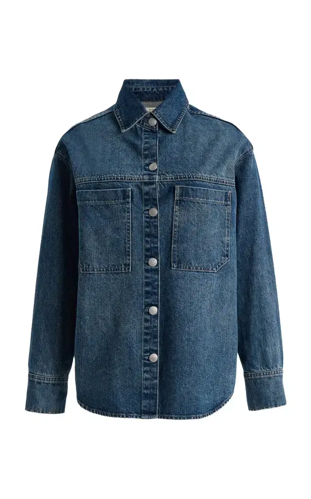 DL1961 x Olympia of Greece Exclusive Addison Denim Overshirt