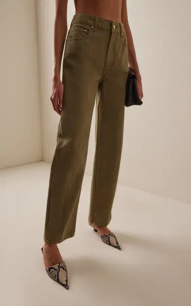 OSSOU Rider Rigid Low-Rise Bowed-Leg Jeans | Thumbnail 4 OSSOU Rider Rigid Low-Rise Bowed-Leg Jeans | Thumbnail 4