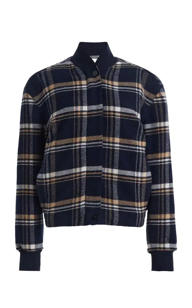 DARKPARK Sean Wool-Cashmere Bomber Jacket