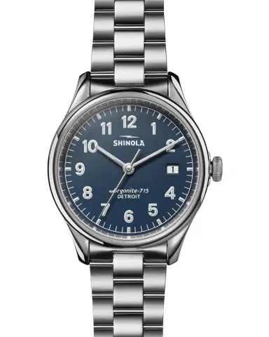 Shinola 38mm Vinton Stainless Steel Bracelet Watch | Thumbnail 1