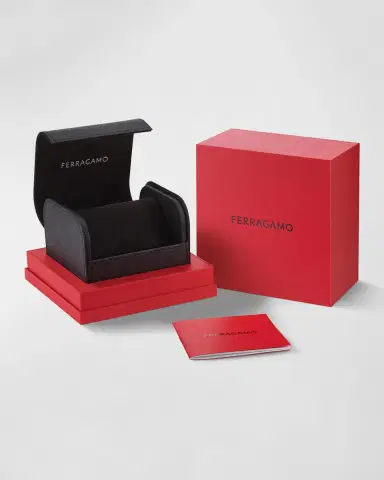 Ferragamo Men's Duo Chrono Two-Tone Bracelet Watch, 42mm | Thumbnail 4 Ferragamo Men's Duo Chrono Two-Tone Bracelet Watch, 42mm | Thumbnail 4