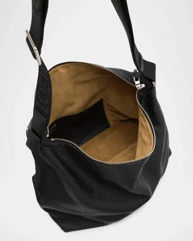 Loewe Men's Cubi Leather Crossbody Bag | Thumbnail 4 Loewe Men's Cubi Leather Crossbody Bag | Thumbnail 4