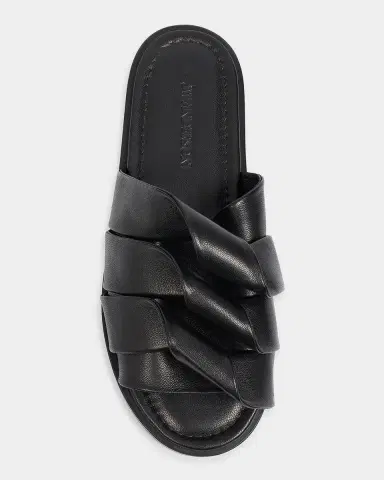 JW Anderson Coil Leather Slide Sandals | Thumbnail 4