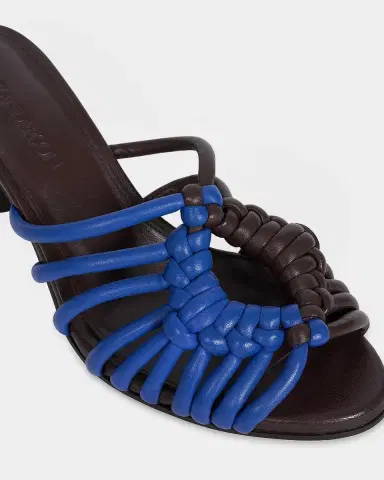 JW Anderson 70mm Plot Bicolor Woven Leather Sandals | Thumbnail 3 JW Anderson 70mm Plot Bicolor Woven Leather Sandals | Thumbnail 3