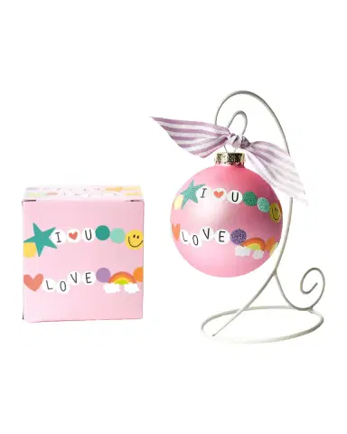 Coton Colors Friendship Bracelet Christmas Ornament with Stand | Thumbnail 2