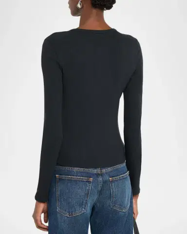 Frame The Rib Splay Top | Thumbnail 3