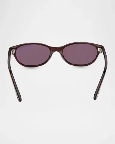 Tom Ford Chloe 52MM Oval Sunglasses | Thumbnail 5 Tom Ford Chloe 52MM Oval Sunglasses | Thumbnail 5