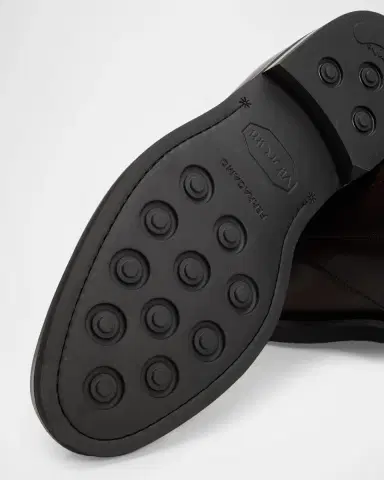 Ferragamo Men's Settimot Leather Desert Boots | Thumbnail 5 Ferragamo Men's Settimot Leather Desert Boots | Thumbnail 5