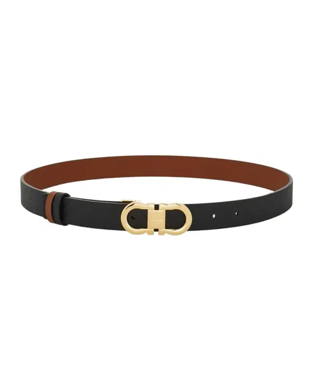 Ferragamo Reversible Gancini Leather Belt
