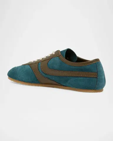 Dries Van Noten Mixed Leather Retro Runner Sneakers | Thumbnail 2
