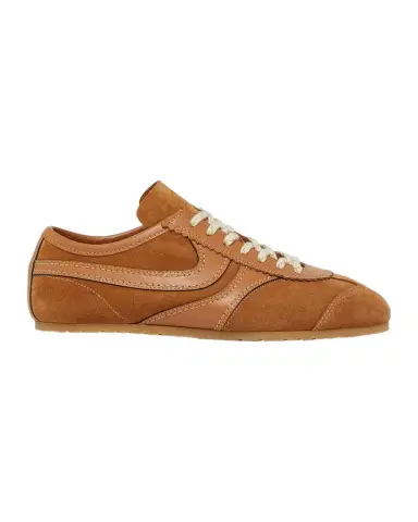 Dries Van Noten Mixed Leather Retro Runner Sneakers | Thumbnail 1