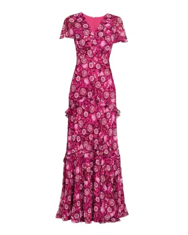 Saloni Sarita Floral Maxi Dress | Thumbnail 1