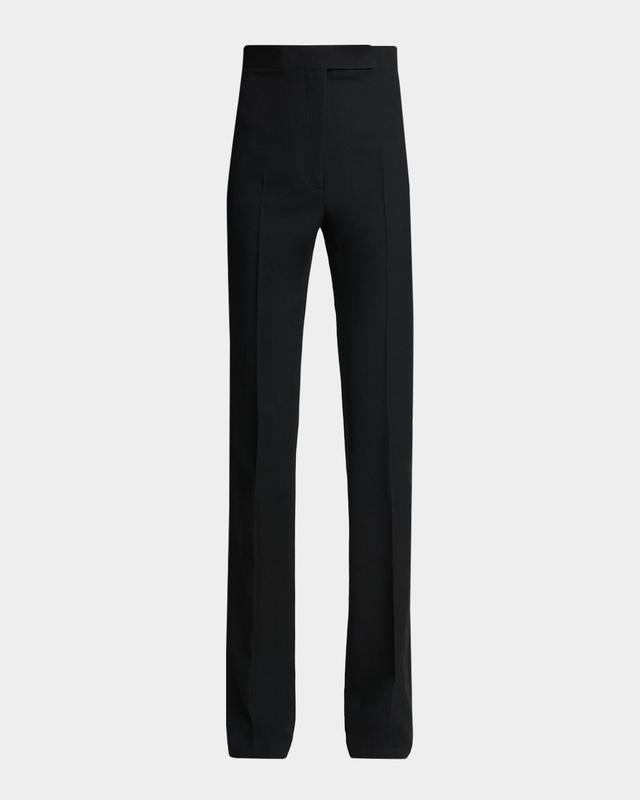 Tom Ford Sharp Grain De Poudre Straight-Leg Trousers