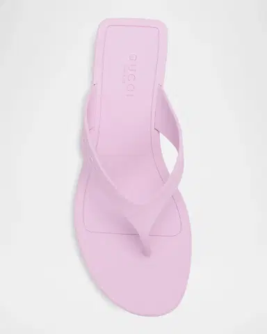 Gucci 35mm Vittoria Rubber Thong Sandals | Thumbnail 6 Gucci 35mm Vittoria Rubber Thong Sandals | Thumbnail 6