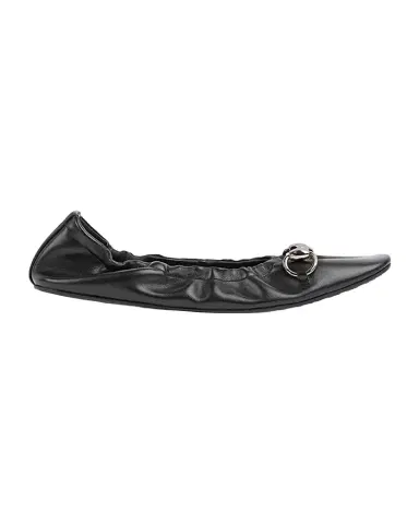Gucci Prima Leather Ballerina Flats | Thumbnail 1 Gucci Prima Leather Ballerina Flats | Thumbnail 1