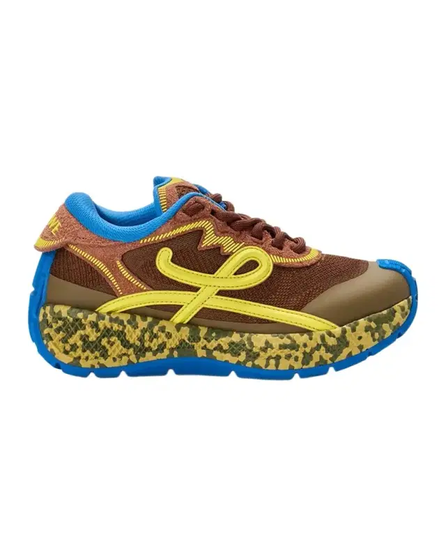 Loewe Men's Pogo Mix-Media Sneakers