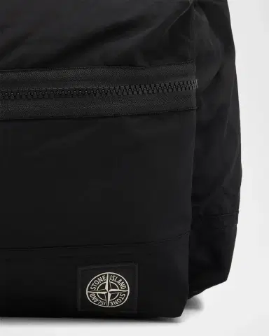 Stone Island Men's Nylon Compass-Label Backpack | Thumbnail 6 Stone Island Men's Nylon Compass-Label Backpack | Thumbnail 6