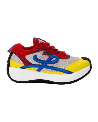 Loewe Men's Pogo Mix-Media Sneakers | Thumbnail 1