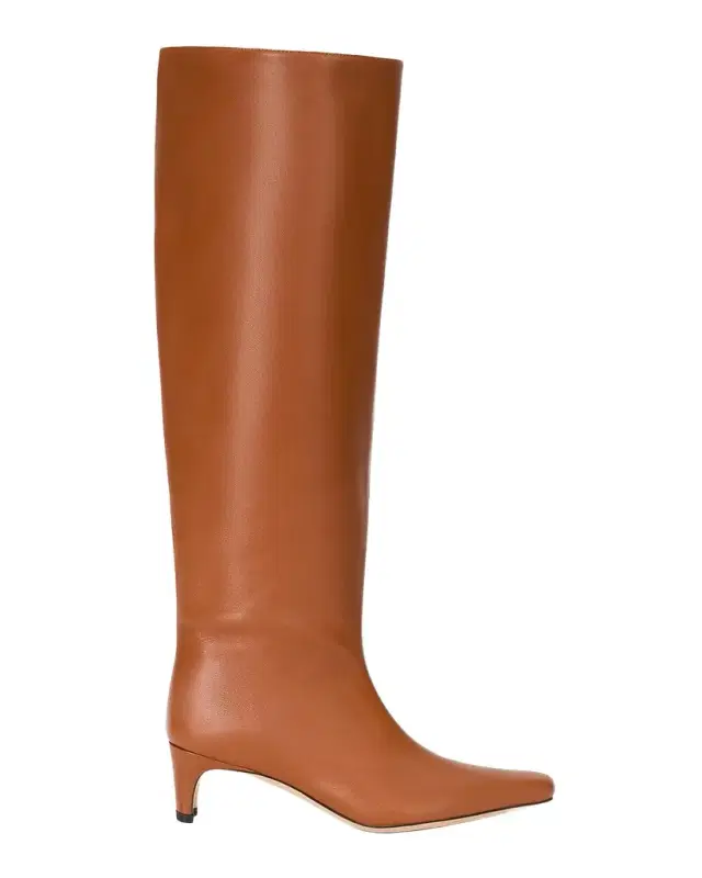 Staud Wally Leather Knee-High Boots