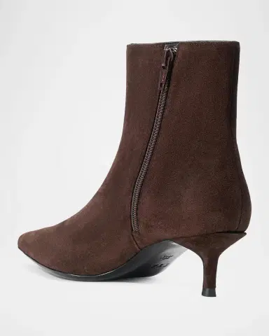 Staud 50mm Sebastian Suede Ankle Boots | Thumbnail 3 Staud 50mm Sebastian Suede Ankle Boots | Thumbnail 3