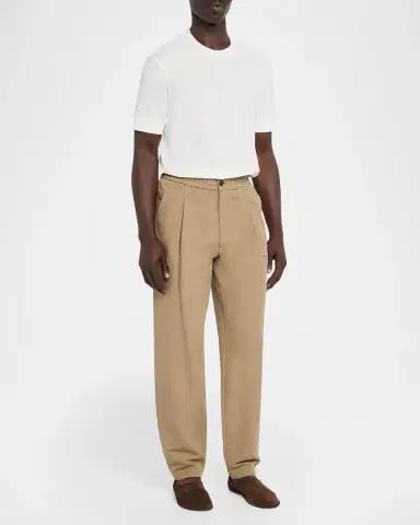Emporio Armani Men's Cotton Jacquard T-Shirt | Thumbnail 2