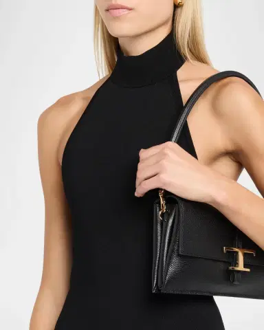 Tod's T Timeless Mini Leather Shoulder Bag | Thumbnail 2