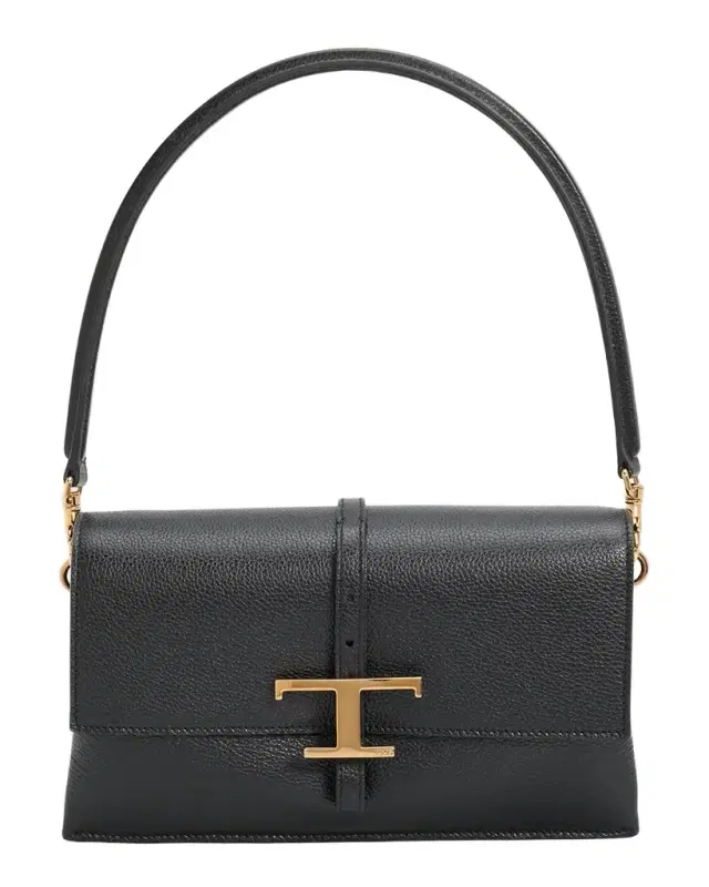 Tod's T Timeless Mini Leather Shoulder Bag