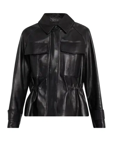 A.L.C. Maeve Lambskin Jacket | Thumbnail 1 A.L.C. Maeve Lambskin Jacket | Thumbnail 1